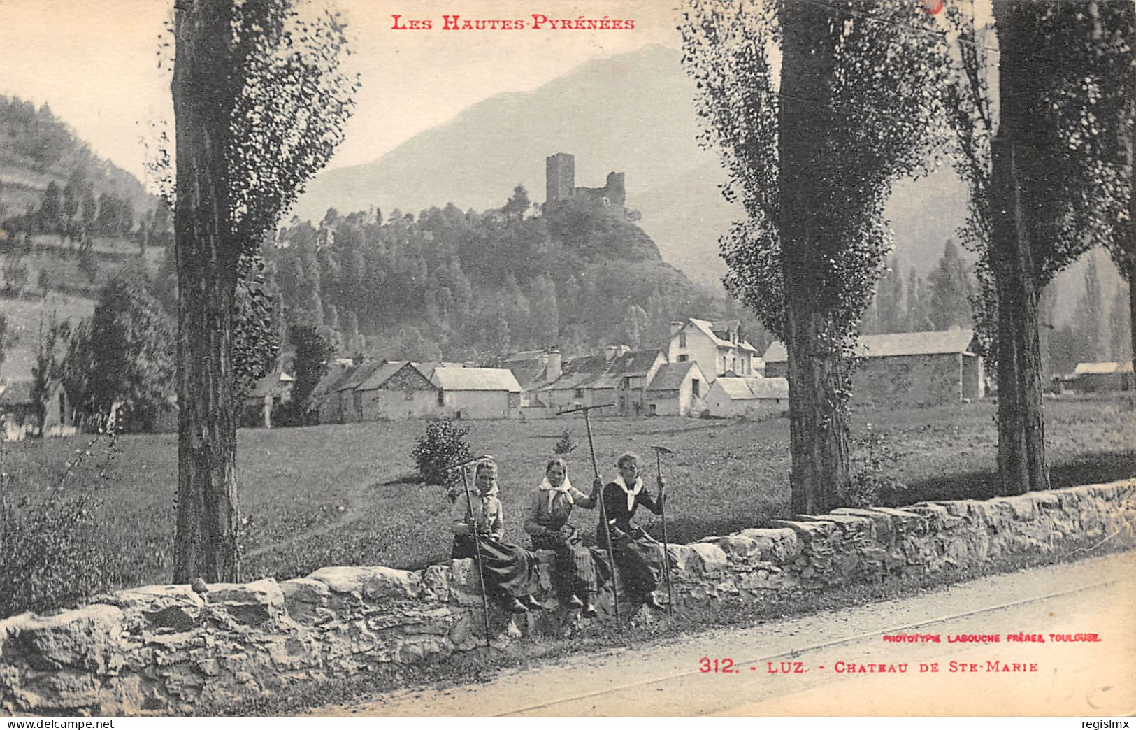 65-LUZ -N°372-B/0095 - Luz Saint Sauveur