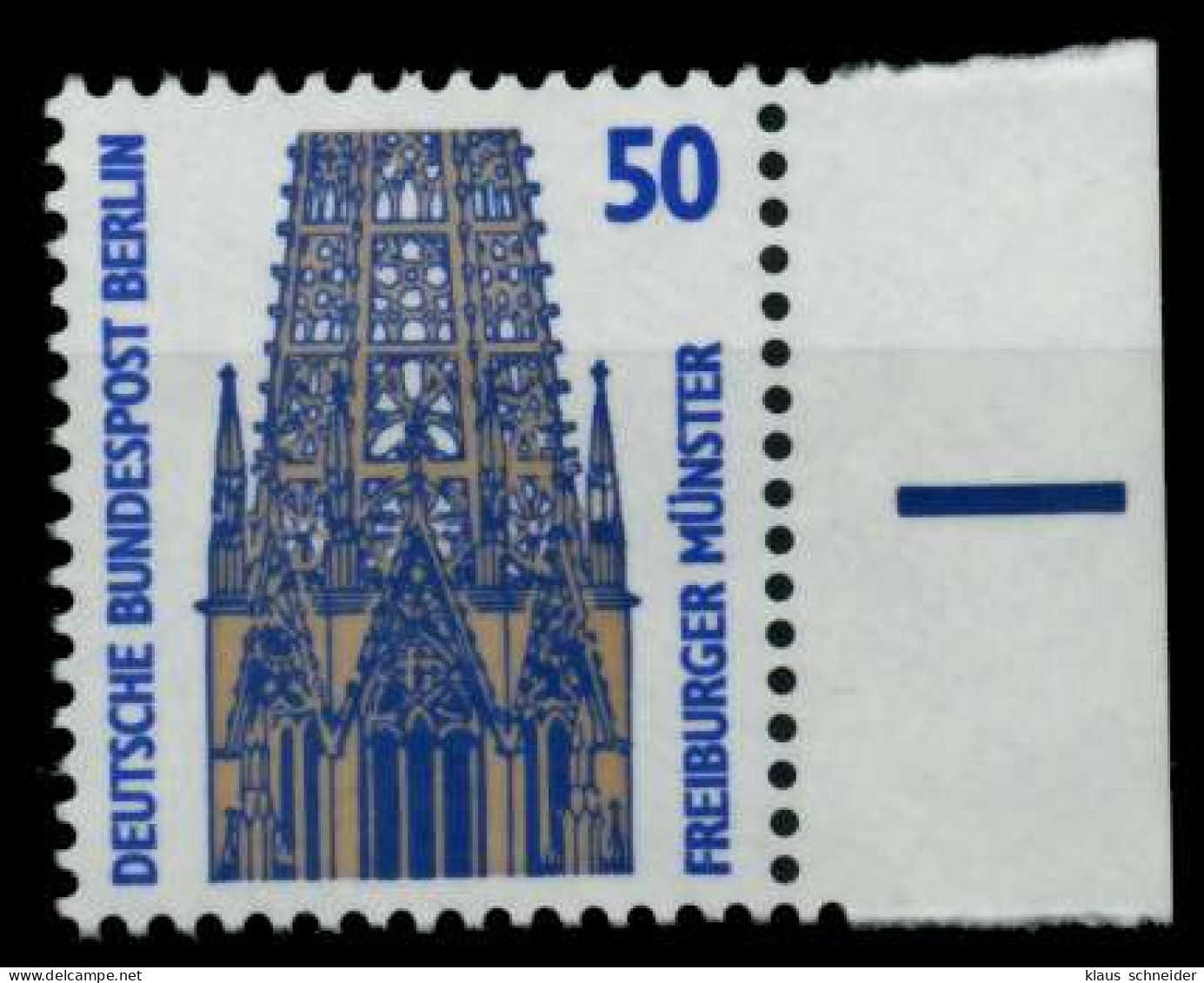 BERLIN DS SEHENSW Nr 794-PS Postfrisch SRA X840D1E - Unused Stamps