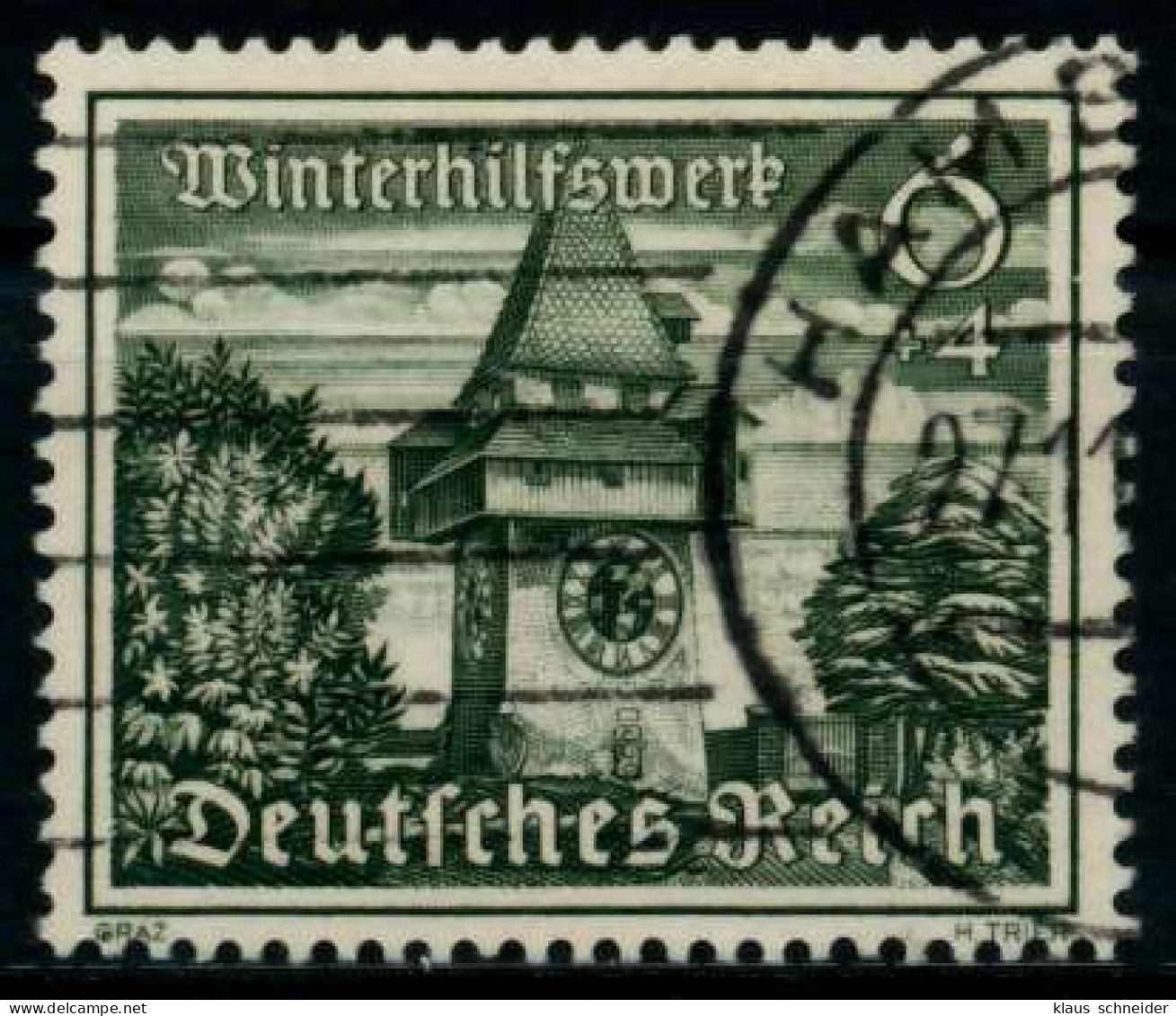 3. REICH 1939 Nr 733 Gestempelt X85D852 - Usados