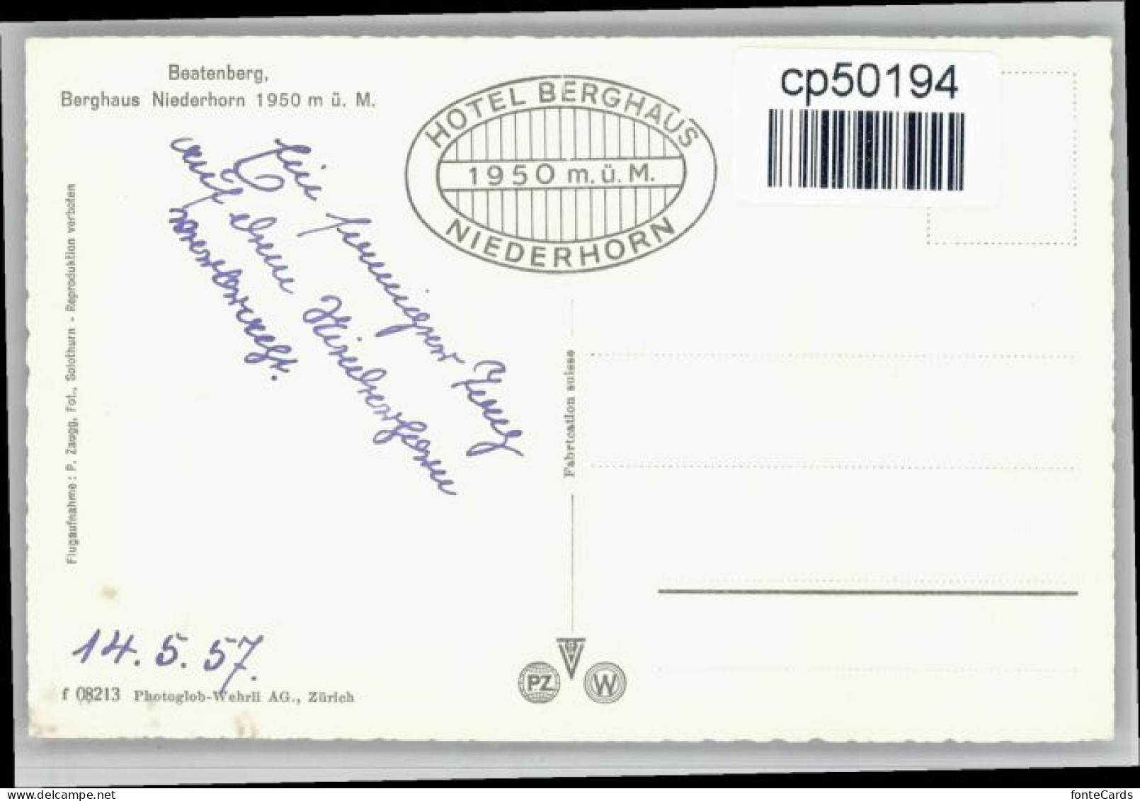 10695618 Beatenberg Beatenberg Berghaus Niederhorn * Beatenberg - Sonstige & Ohne Zuordnung