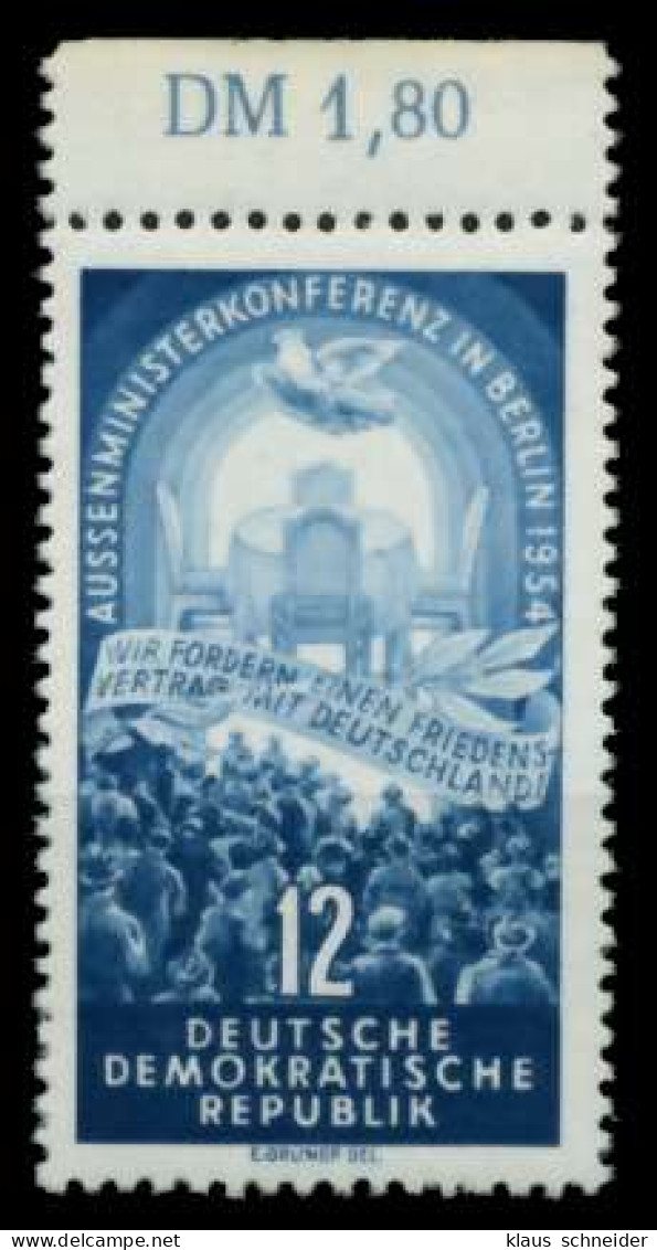 DDR 1954 Nr 424YI Postfrisch ORA X8C2252 - Unused Stamps
