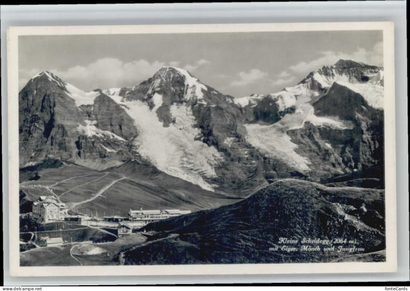 10695558 Kleine Scheidegg Interlaken Kleine Scheidegg Eiger Moench Jungfrau X Kl - Sonstige & Ohne Zuordnung