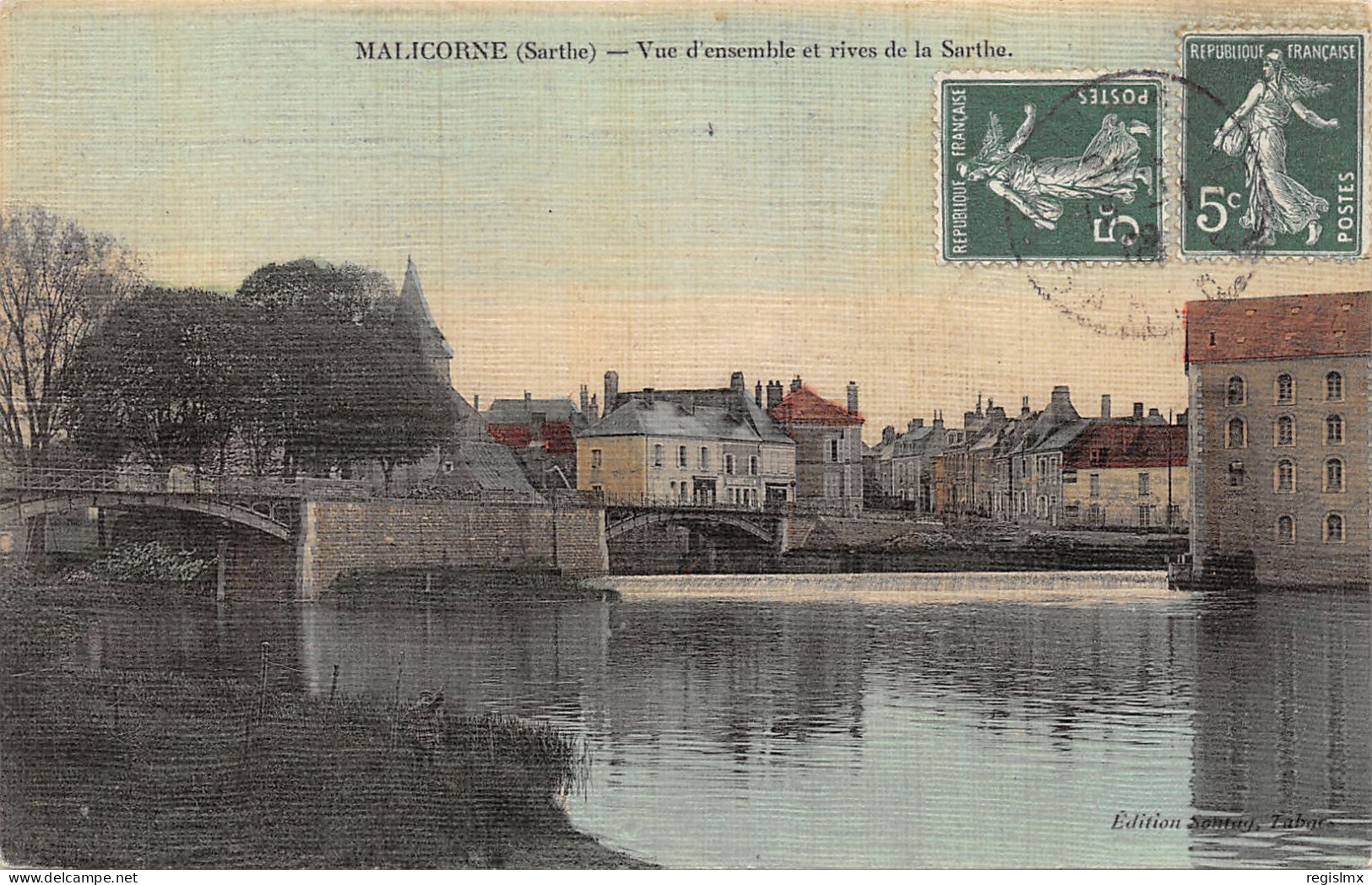 72-MALICORNE-N°373-E/0089 - Malicorne Sur Sarthe