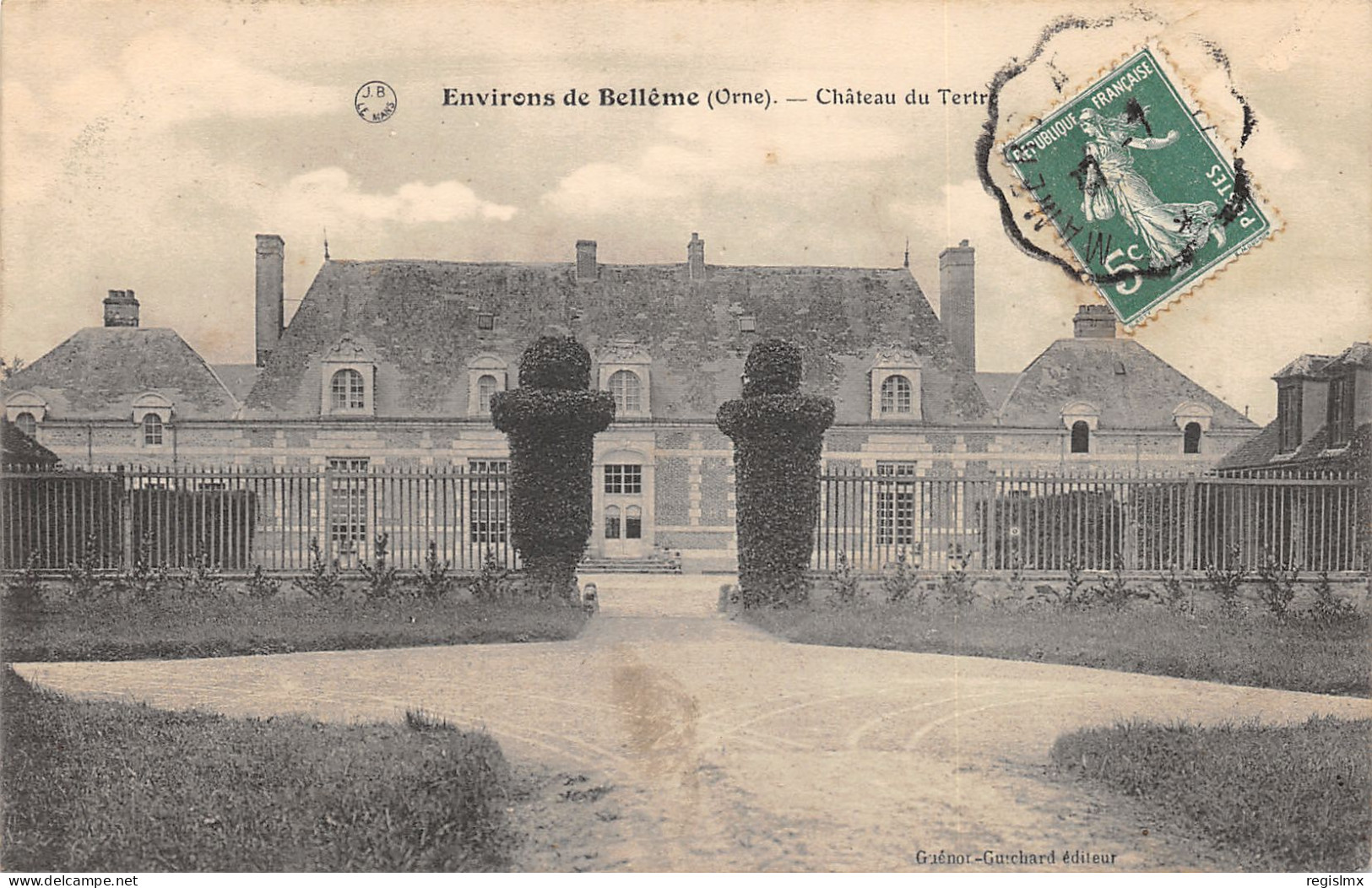 61-BELLEME-CHÂTEAU DU TERTRE-N°373-D/0359 - Autres & Non Classés