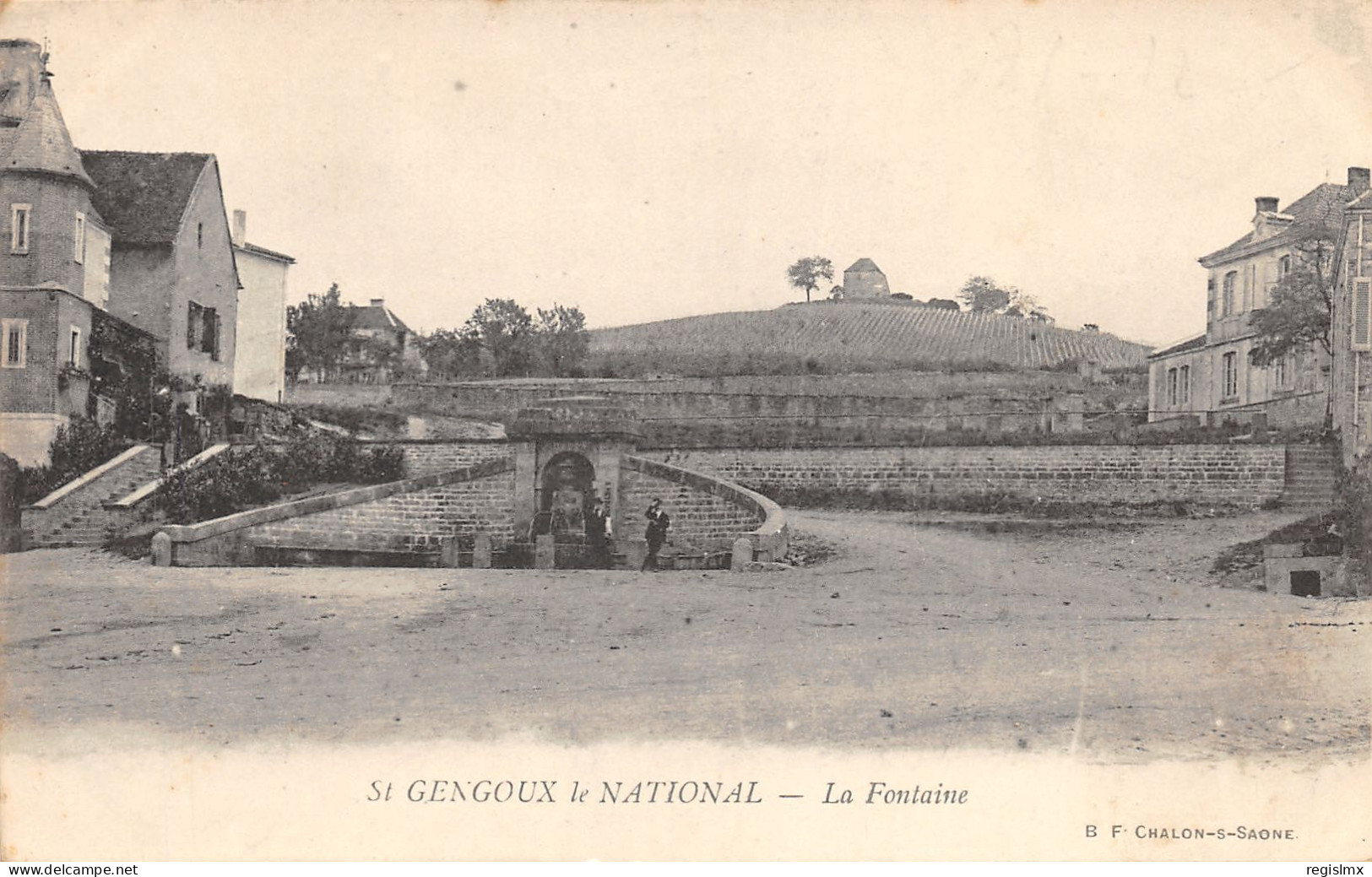 71-SAINT GENGOUX LE NATIONAL-N°373-D/0215 - Other & Unclassified