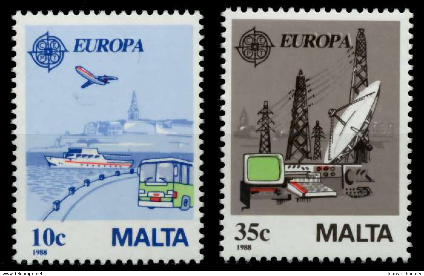 MALTA Nr 794-795 Postfrisch S03CB52 - Malte
