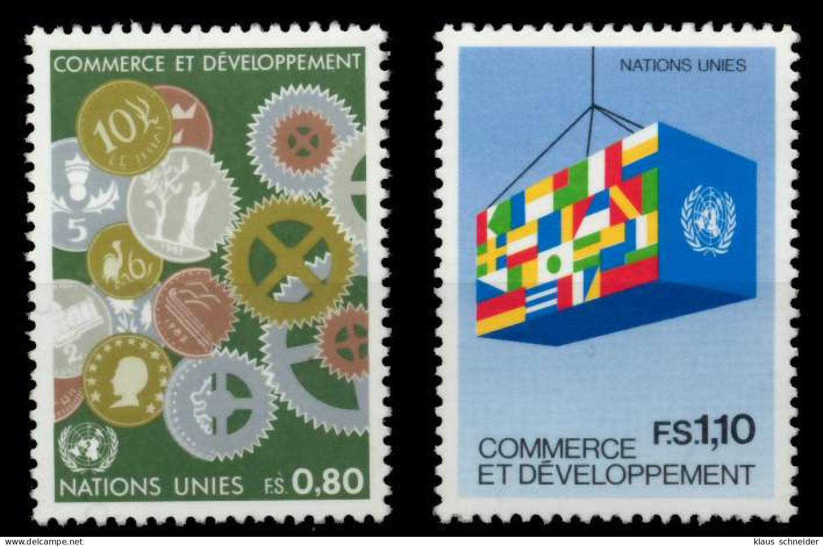 UNO GENF Nr 115-116 Postfrisch S03F9C2 - Autres & Non Classés