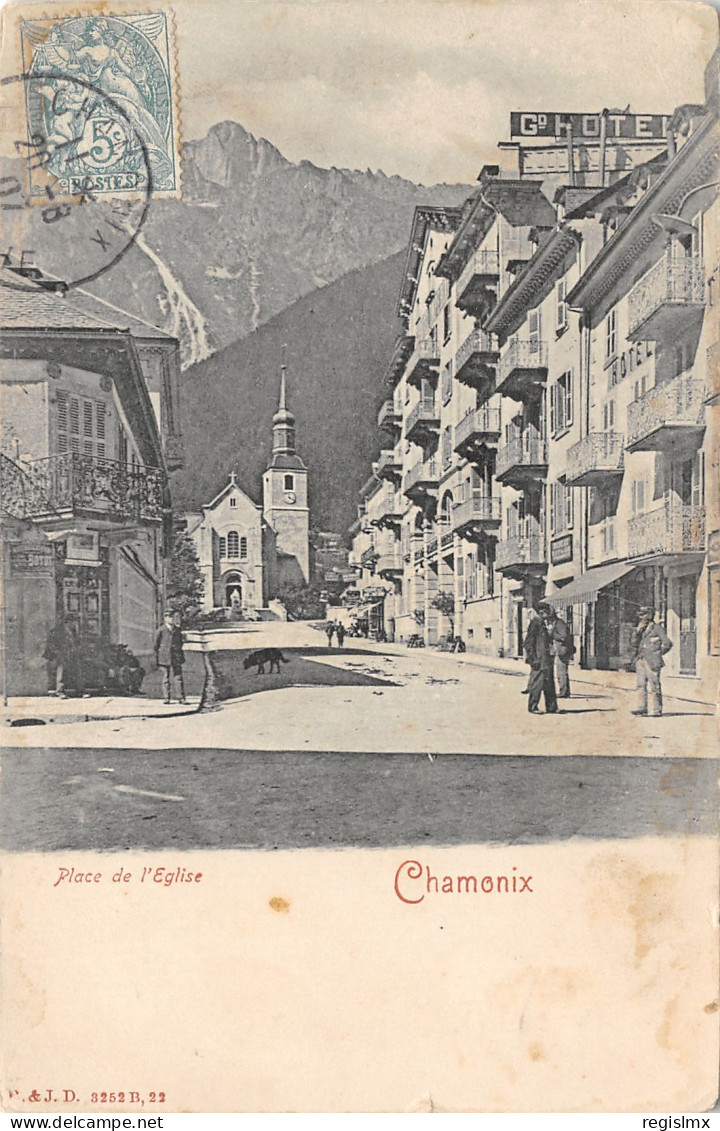 74-CHAMONIX-N°373-H/0347 - Chamonix-Mont-Blanc