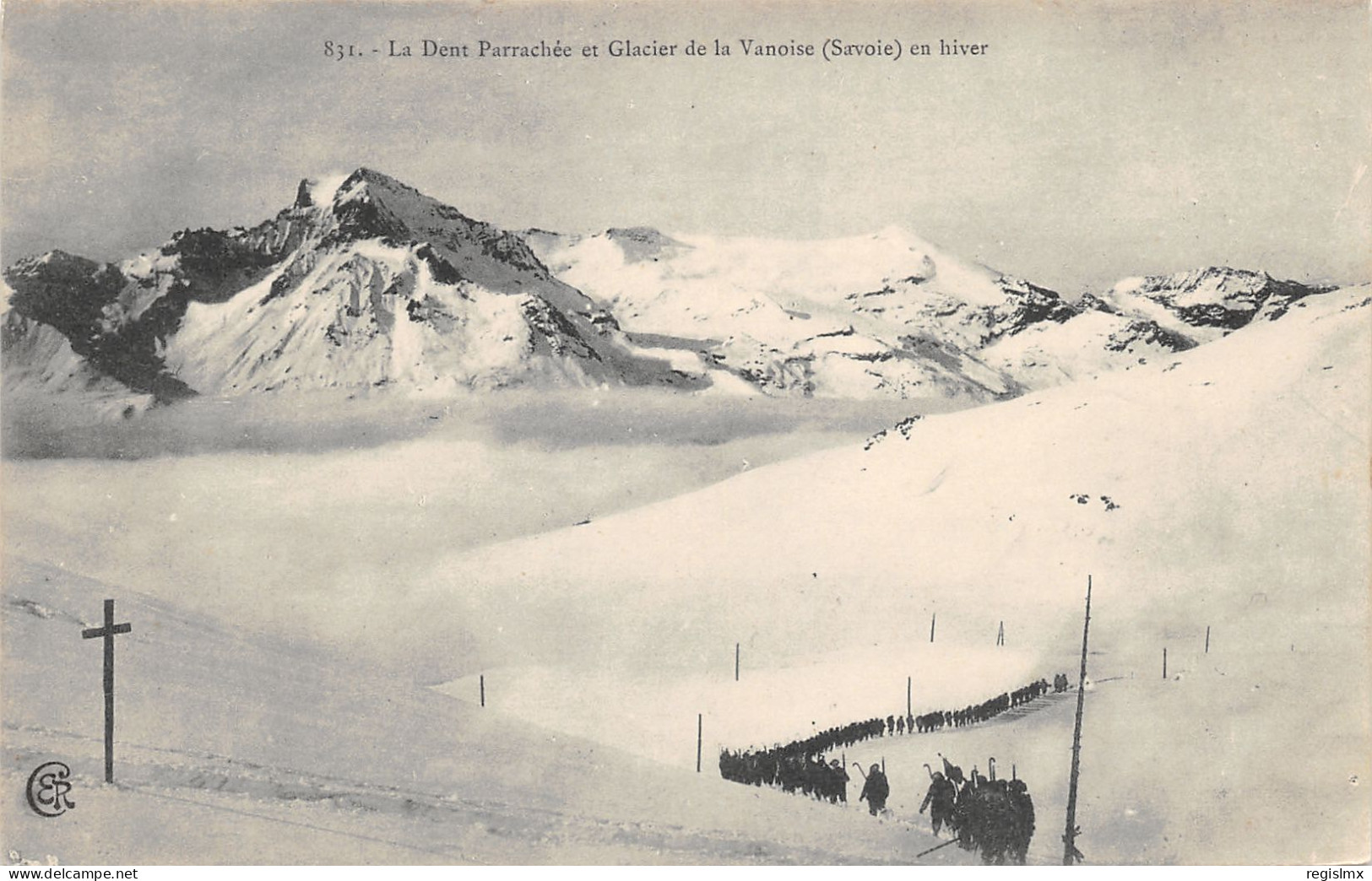 73-PRALOGNAN LA VANOISE-LA DENT PARRACHEE-N°373-G/0329 - Pralognan-la-Vanoise