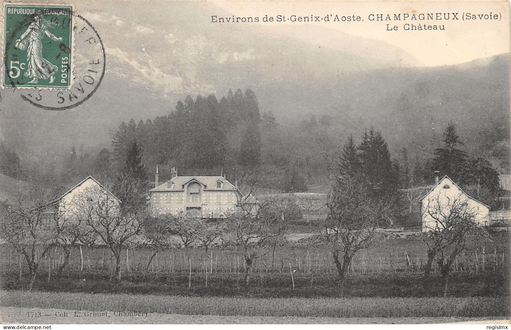 73-CHAMPAGNEUX-LE CHÂTEAU-N°373-G/0151 - Andere & Zonder Classificatie