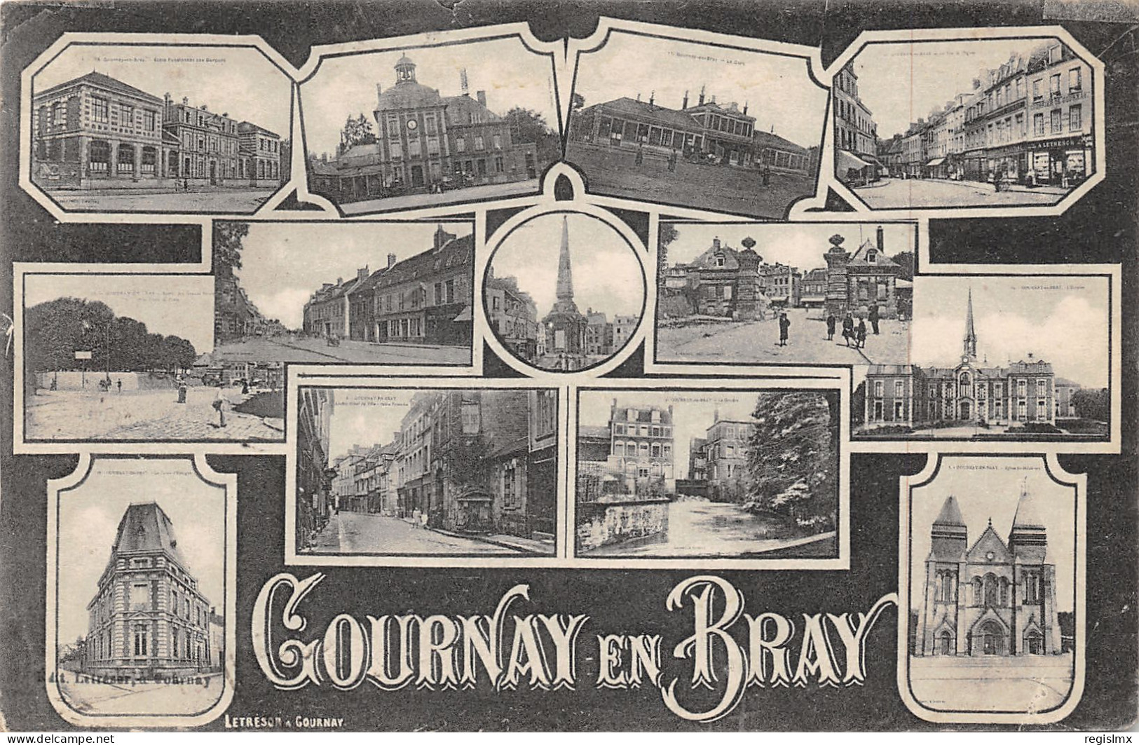 76-GOURNAY EN BRAY-N°374-D/0175 - Gournay-en-Bray