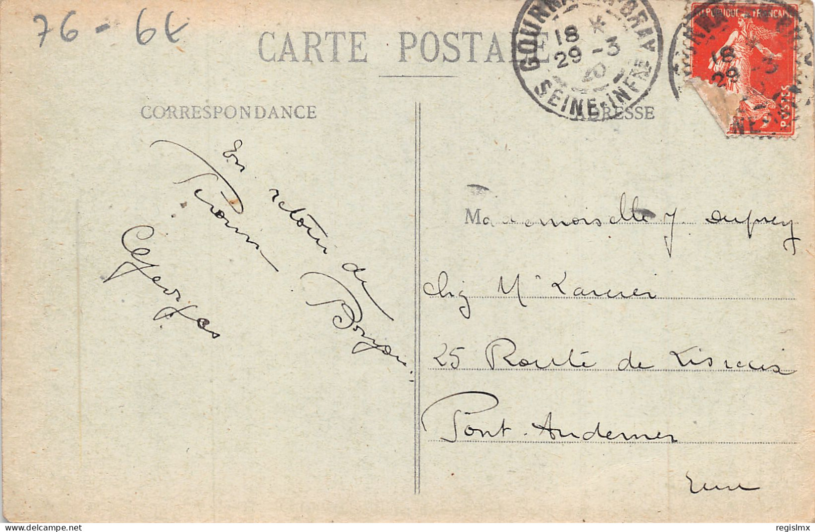 76-GOURNAY EN BRAY-N°374-D/0175 - Gournay-en-Bray