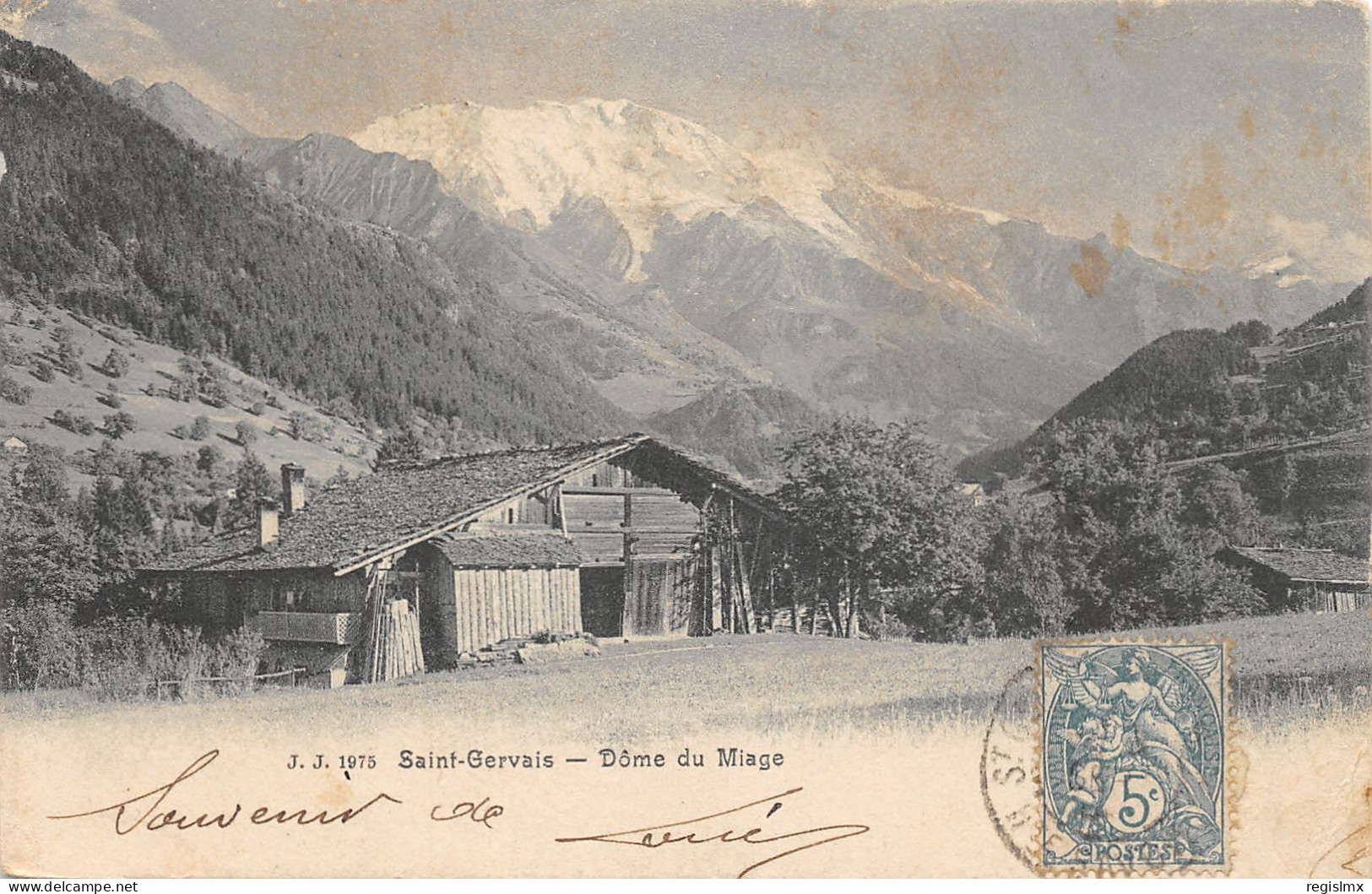 74-SAINT GERVAIS LES BAINS-N°374-C/0013 - Saint-Gervais-les-Bains