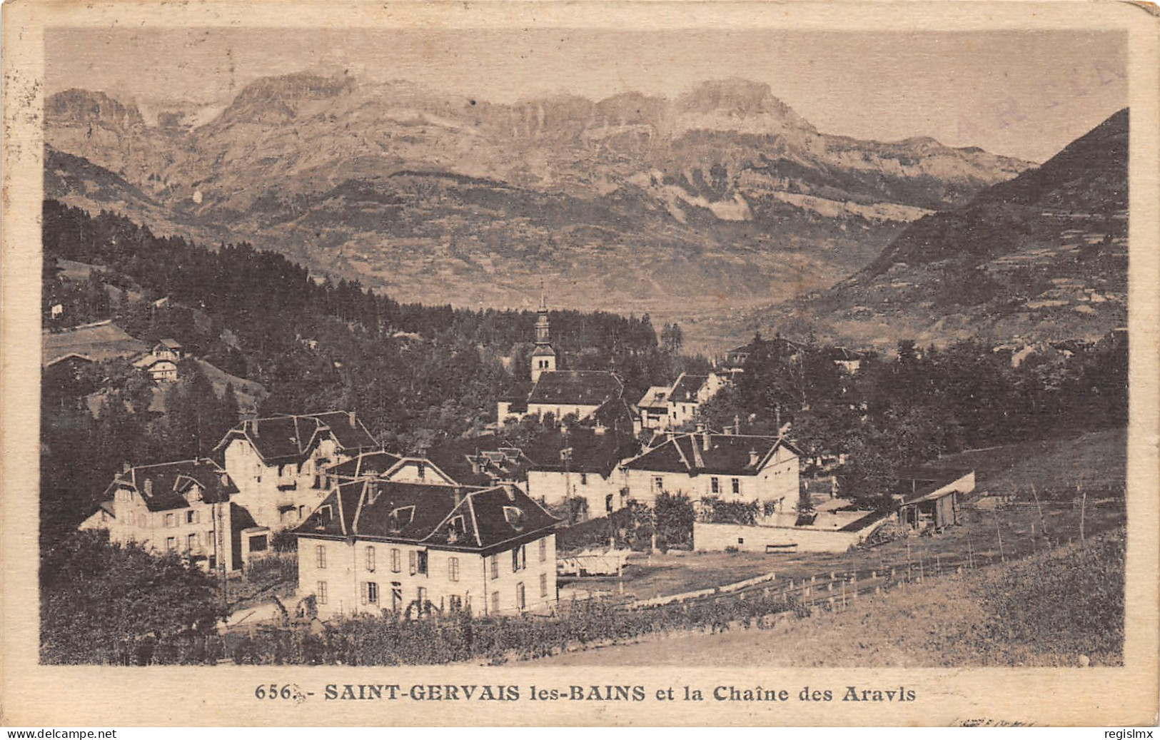 74-SAINT GERVAIS LES BAINS-N°374-C/0007 - Saint-Gervais-les-Bains