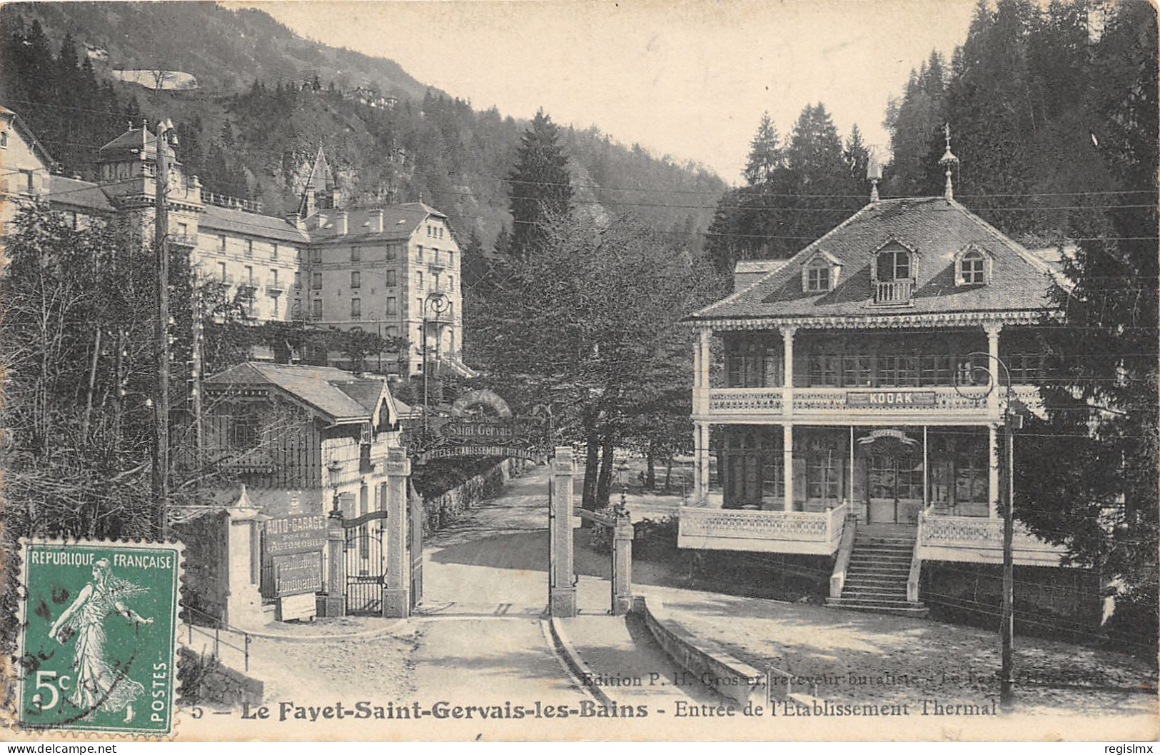 74-SAINT GERVAIS LES BAINS-N°374-B/0343 - Saint-Gervais-les-Bains