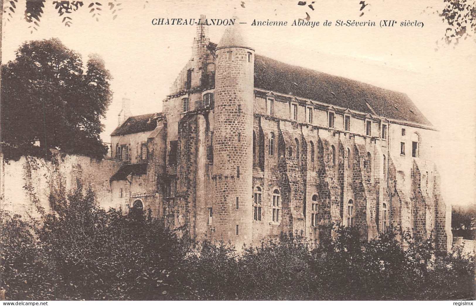 77-CHÂTEAU LANDON-N°374-H/0061 - Chateau Landon