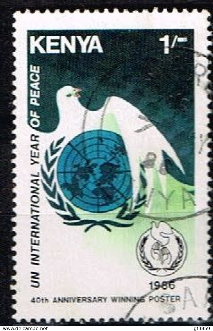 KENYA / Oblitérés / Used / 1986 - Année Internationale De La Paix - Kenia (1963-...)