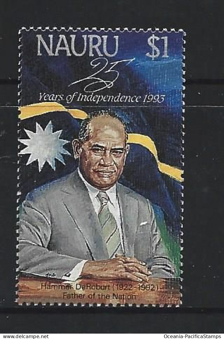 Nauru 1993 25th Anniversary Of Independence / DeRoburt Single MNH - Nauru