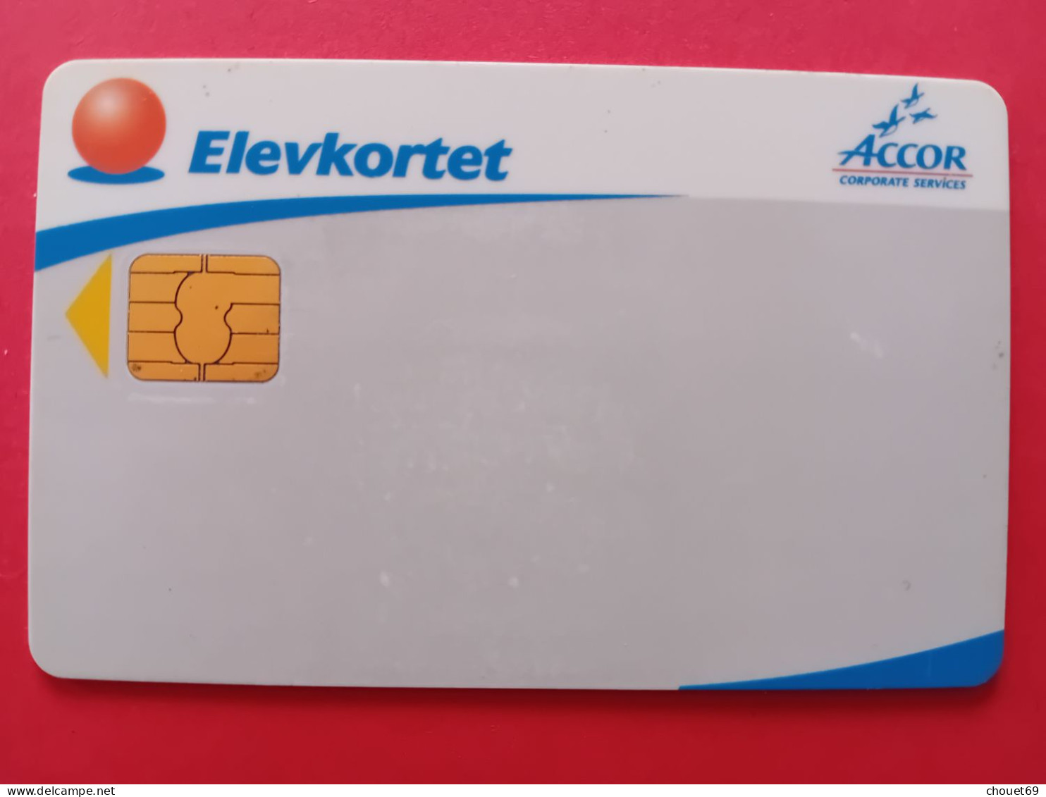 CARTE Elevkortet Accord Corporate Services Used  (BA40623 - Suède