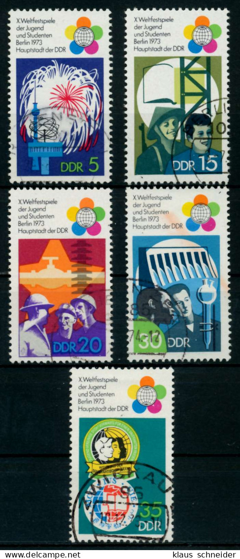 DDR 1973 Nr 1862-1866 Gestempelt X691806 - Oblitérés