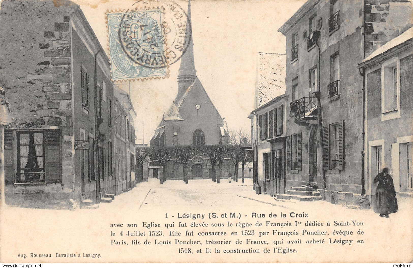 77-LESIGNY-N°375-D/0155 - Lesigny