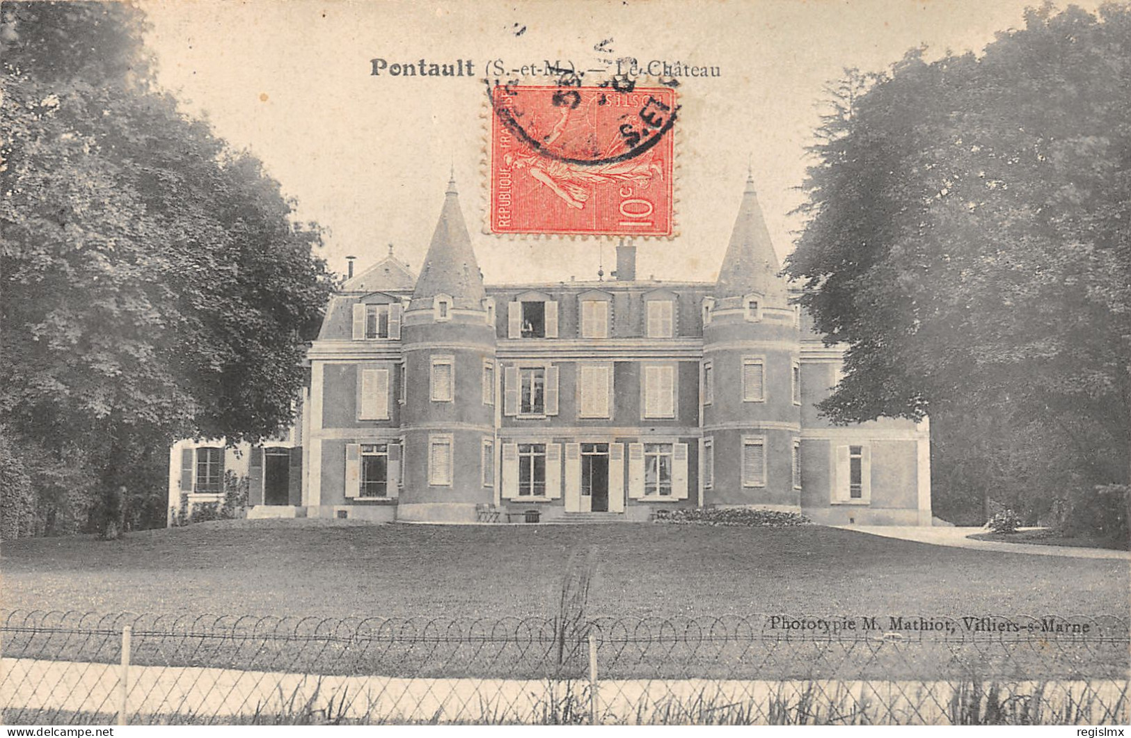 77-PONTAULT-LE CHÂTEAU-N°376-B/0097 - Pontault Combault