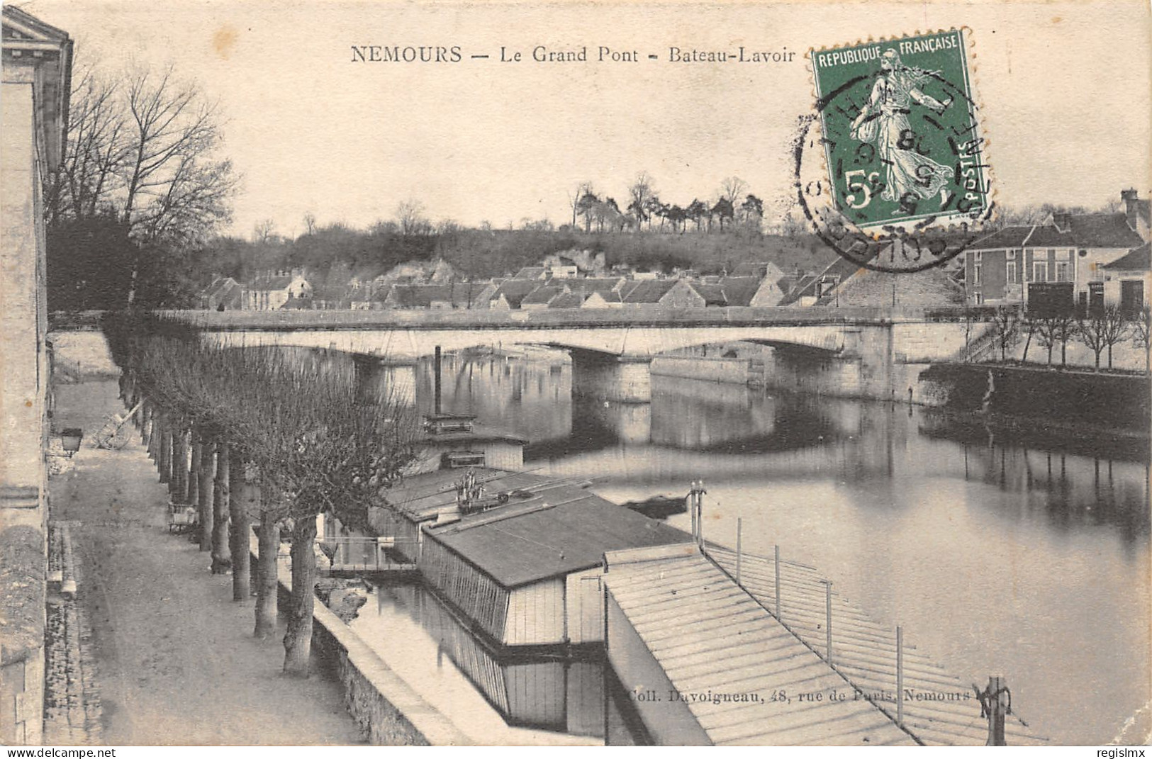 77-NEMOURS-N°376-A/0161 - Nemours