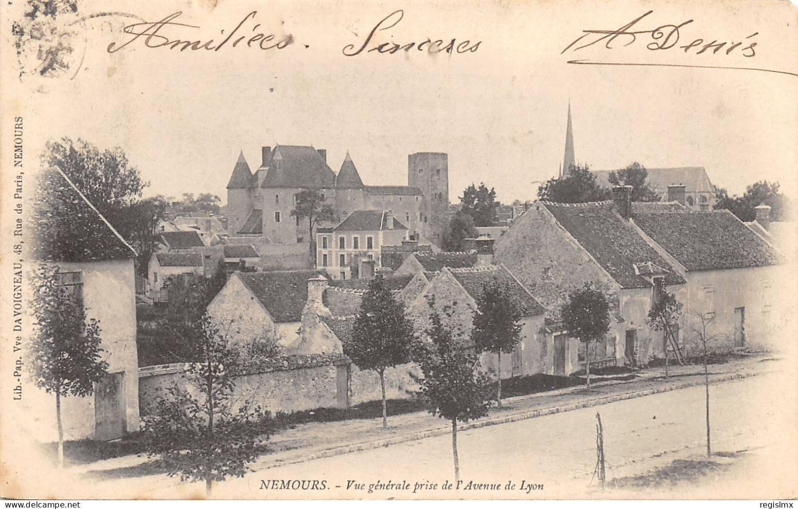 77-NEMOURS-N°376-A/0135 - Nemours