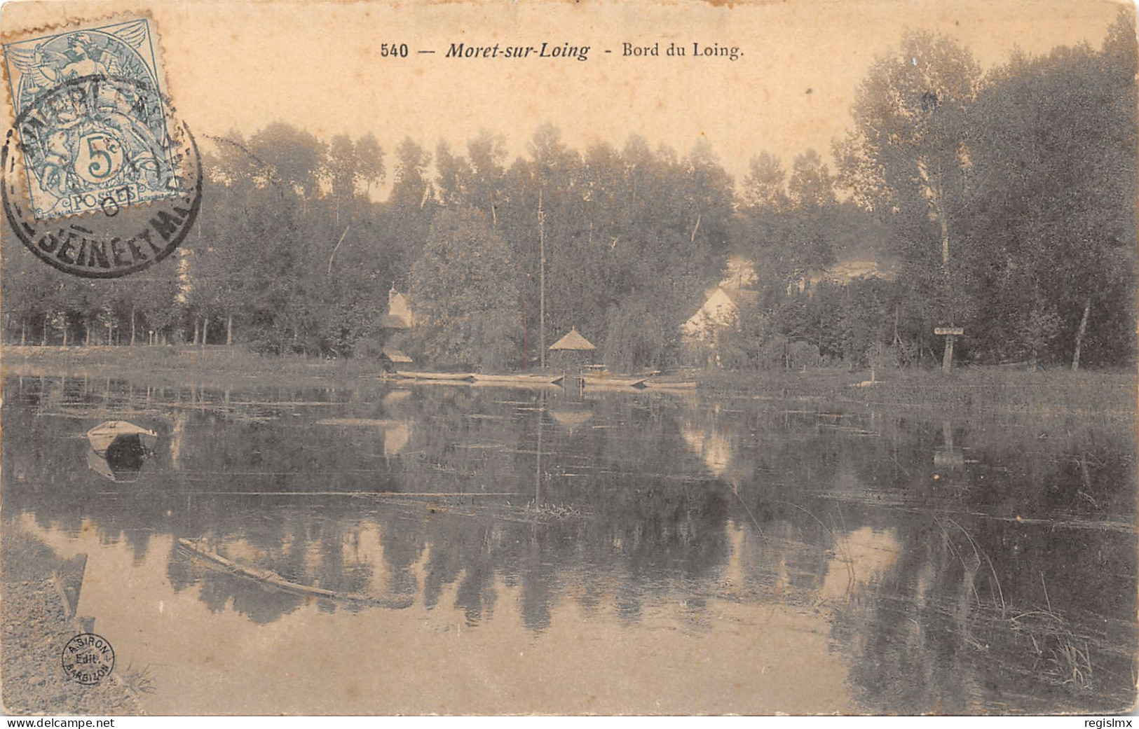 77-MORET SUR LOING-N°375-H/0005 - Moret Sur Loing