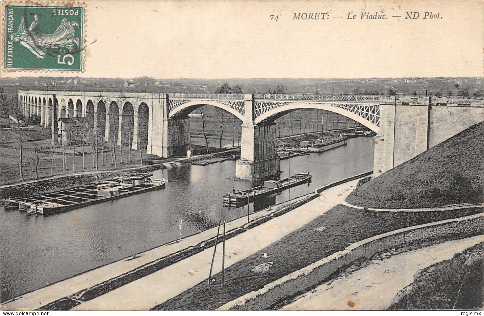 77-MORET SUR LOING-N°375-G/0359 - Moret Sur Loing