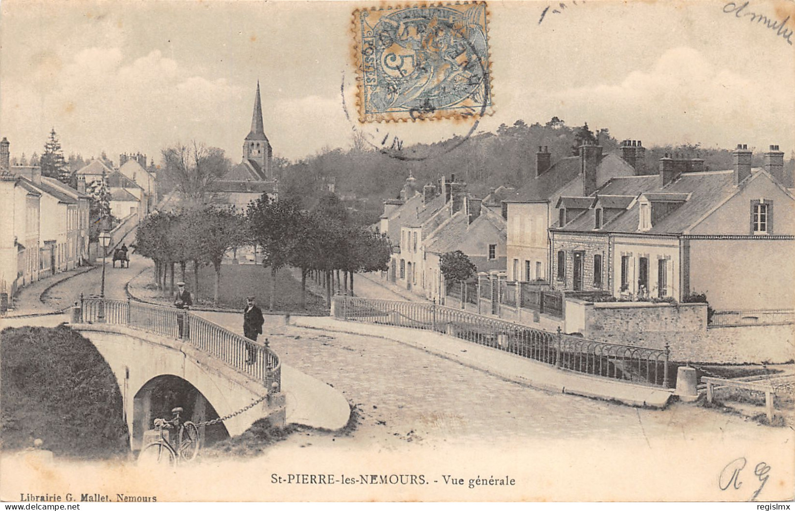 77-SAINT PIERRE LES NEMOURS-N°376-D/0217 - Saint Pierre Les Nemours