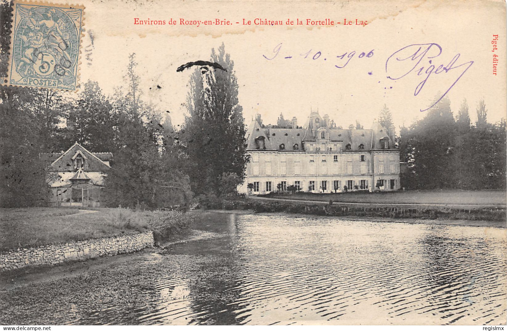 77-ROZOY EN BRIE-CHÂTEAU DE LA FORTELLE-N°376-C/0169 - Rozay En Brie