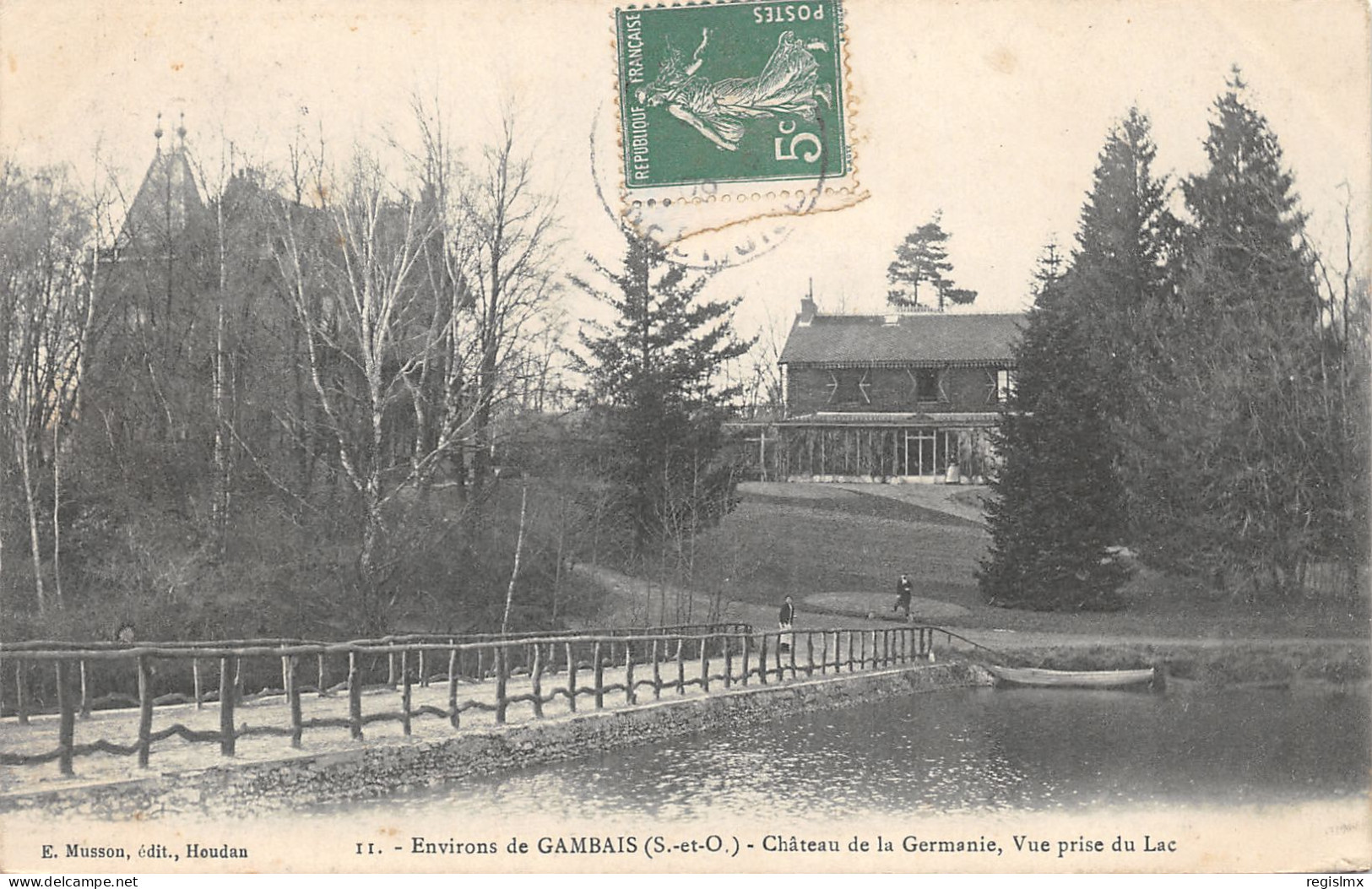 78-GAMBAIS-CHÂTEAU DE LA GERMANIE-N°376-F/0225 - Sonstige & Ohne Zuordnung