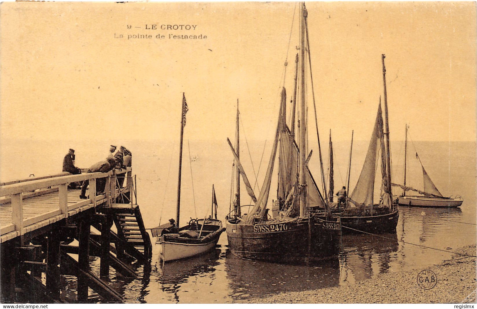 80-LE CROTOY-N°377-B/0025 - Le Crotoy