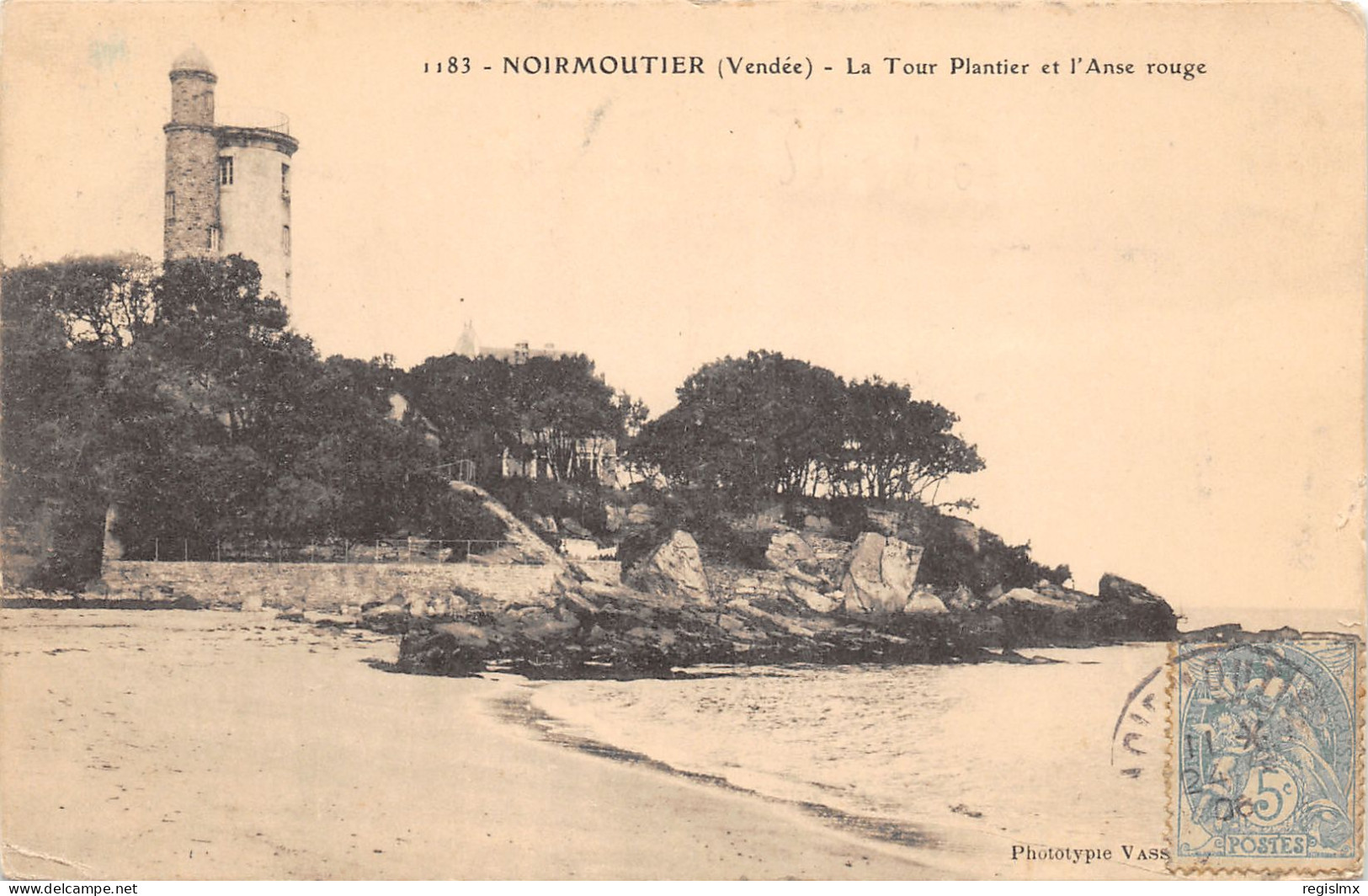 85-NOIRMOUTIER-L ANSE ROUGE-N°378-A/0109 - Noirmoutier