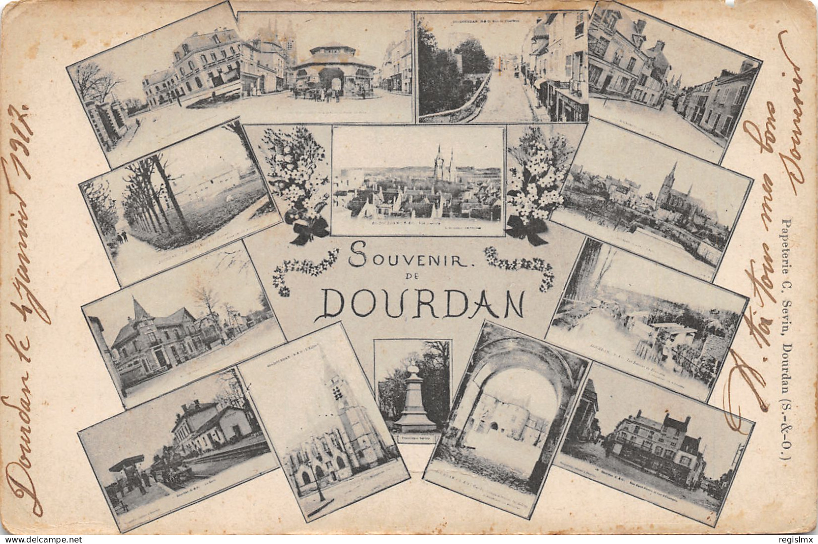 91-DOURDAN-N°378-H/0365 - Dourdan