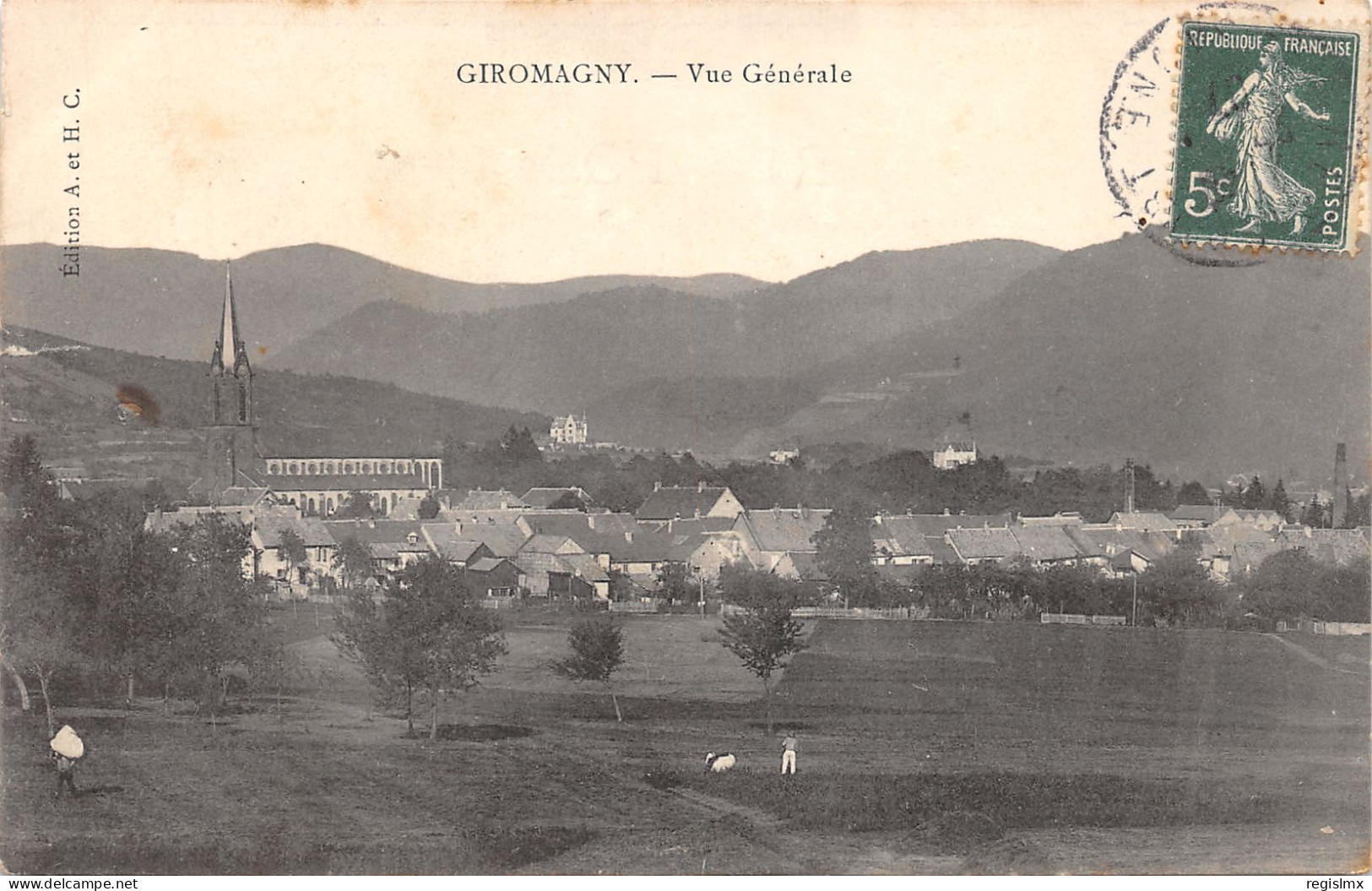 90-GIROMAGNY-N°378-G/0197 - Giromagny