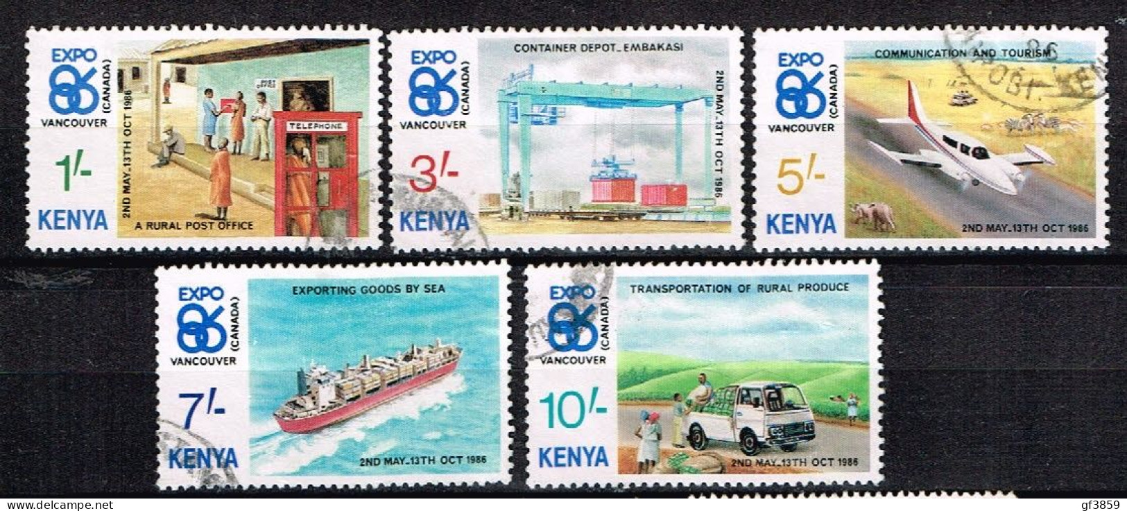 KENYA / Oblitérés / Used / 1986 - Expo Universel De Vancouver - Kenya (1963-...)