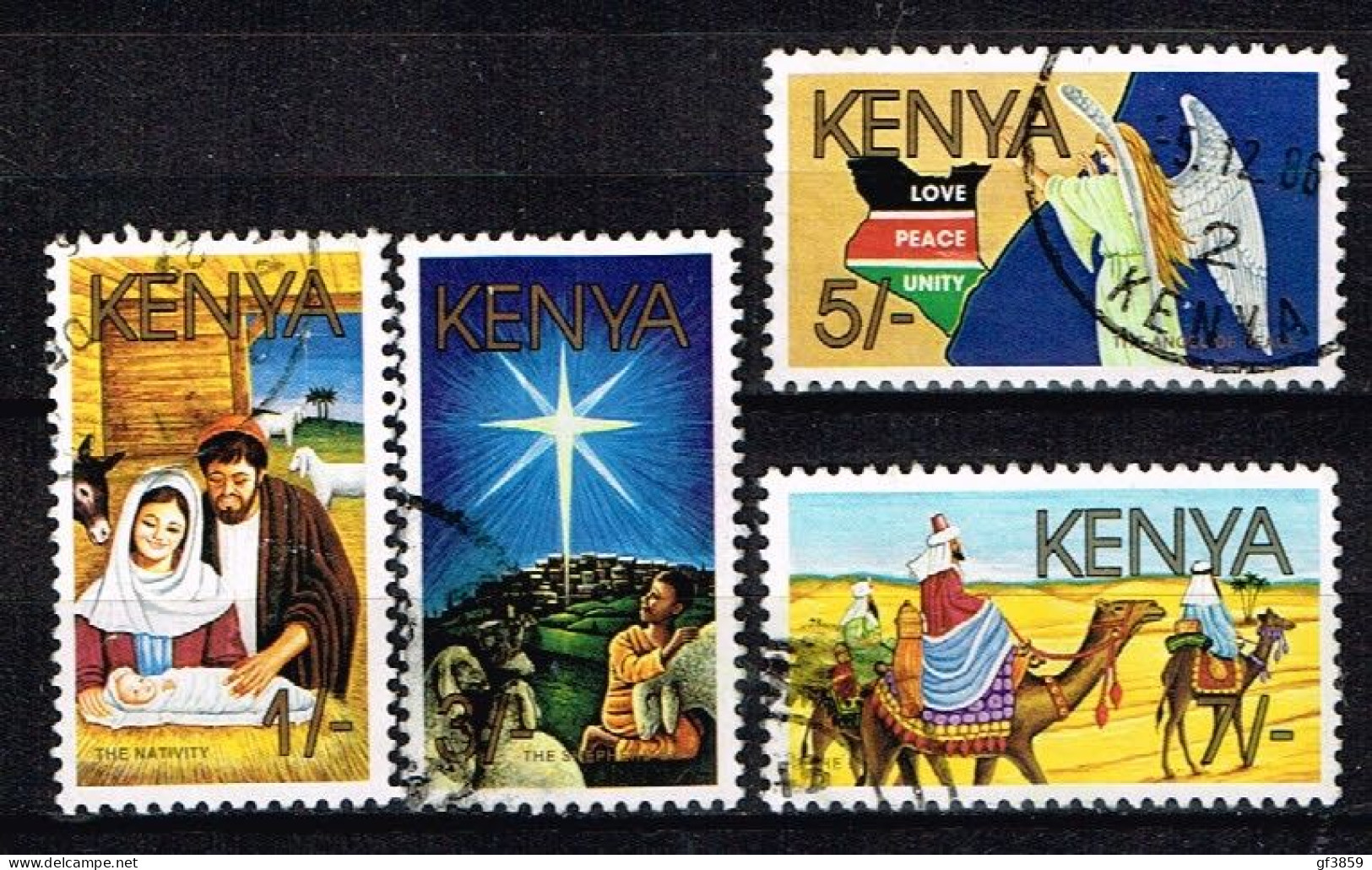KENYA / Oblitérés / Used / 1986 - Noël - Kenya (1963-...)