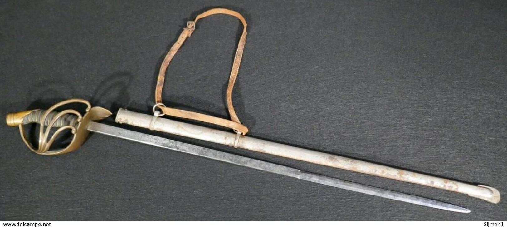 WKC Officiers Pour Enfants De L'armée Impériale Allemande Prussienne De La Première Guerre Mondiale M1889 Robe épée Kind - Armes Blanches