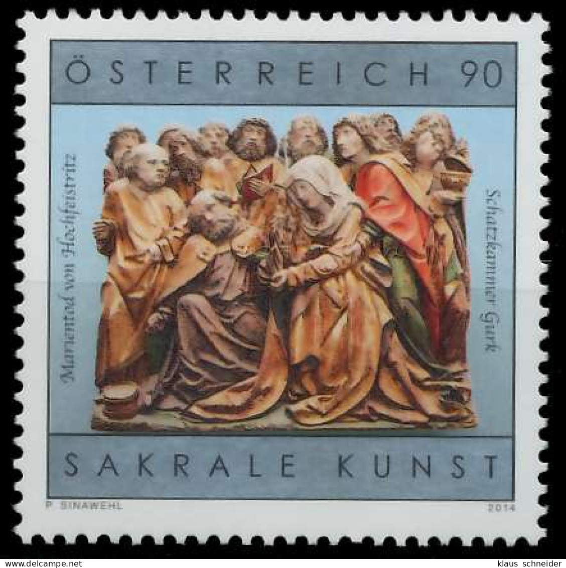 ÖSTERREICH 2014 Nr 3146 Postfrisch SD148BA - Unused Stamps