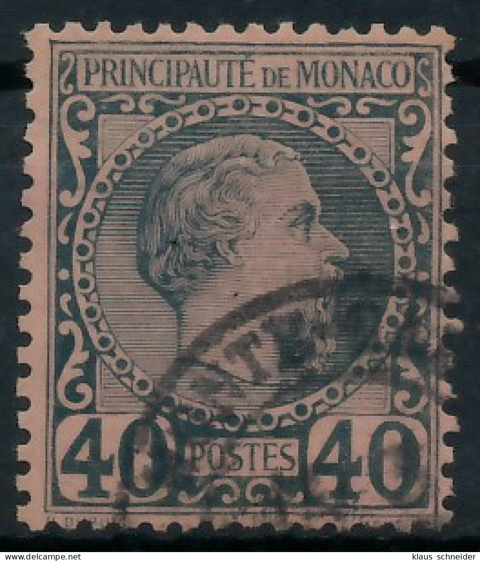 MONACO 1885 Nr 7 Gestempelt X3AD9E6 - Used Stamps