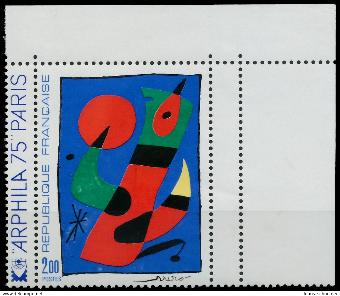 FRANKREICH 1974 Nr 1885Zflrw Postfrisch ECKE-ORE X61EE72 - Ungebraucht