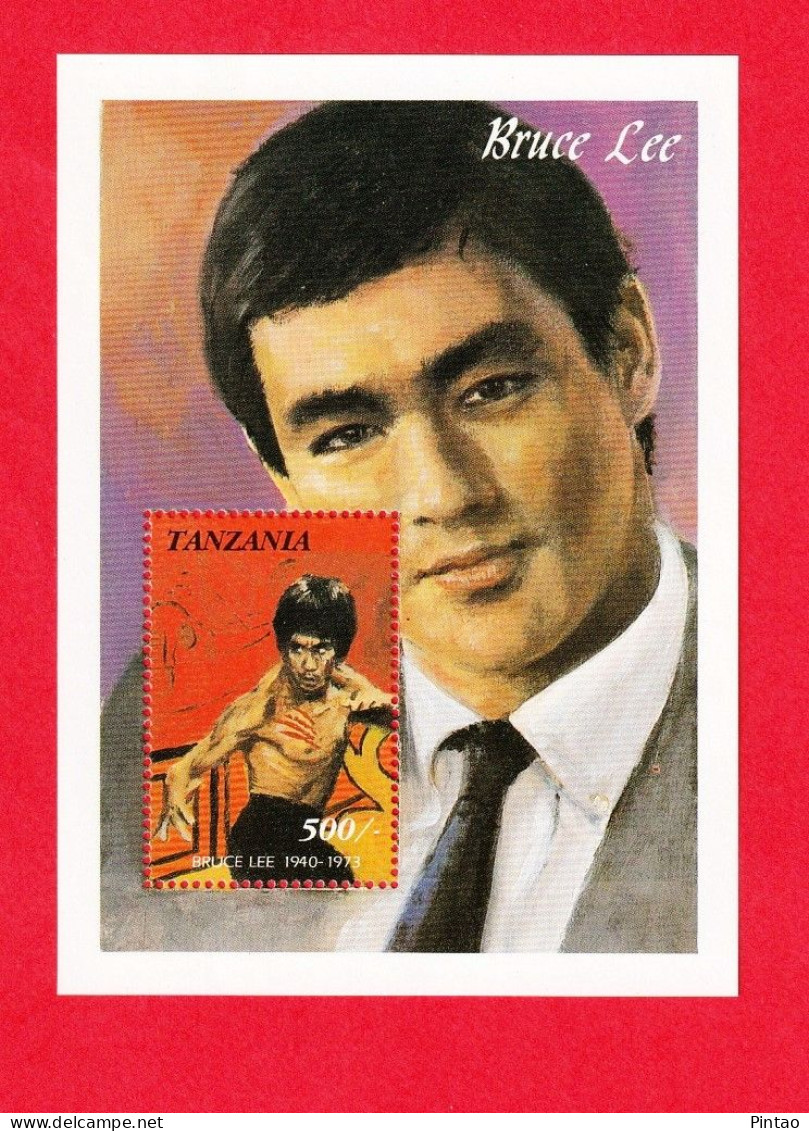 WW14543- TANZÂNIA - MNH_ CINEMA_ BRUCE LEE - Acteurs