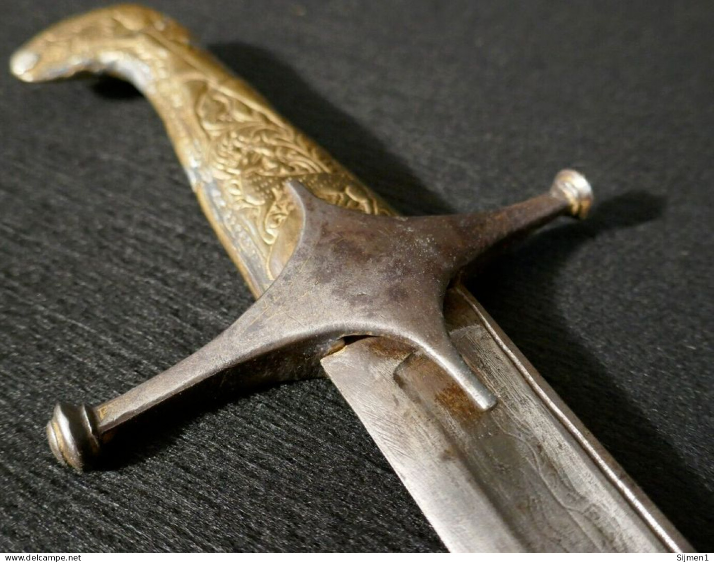 Antique Épée Napoléonienne Ingénieur Pionnier Allemand Sawback Sword 'Putch Sohn' & Fourreau