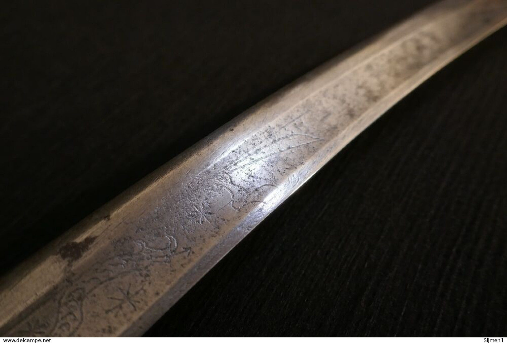 Antique Épée Napoléonienne Ingénieur Pionnier Allemand Sawback Sword 'Putch Sohn' & Fourreau