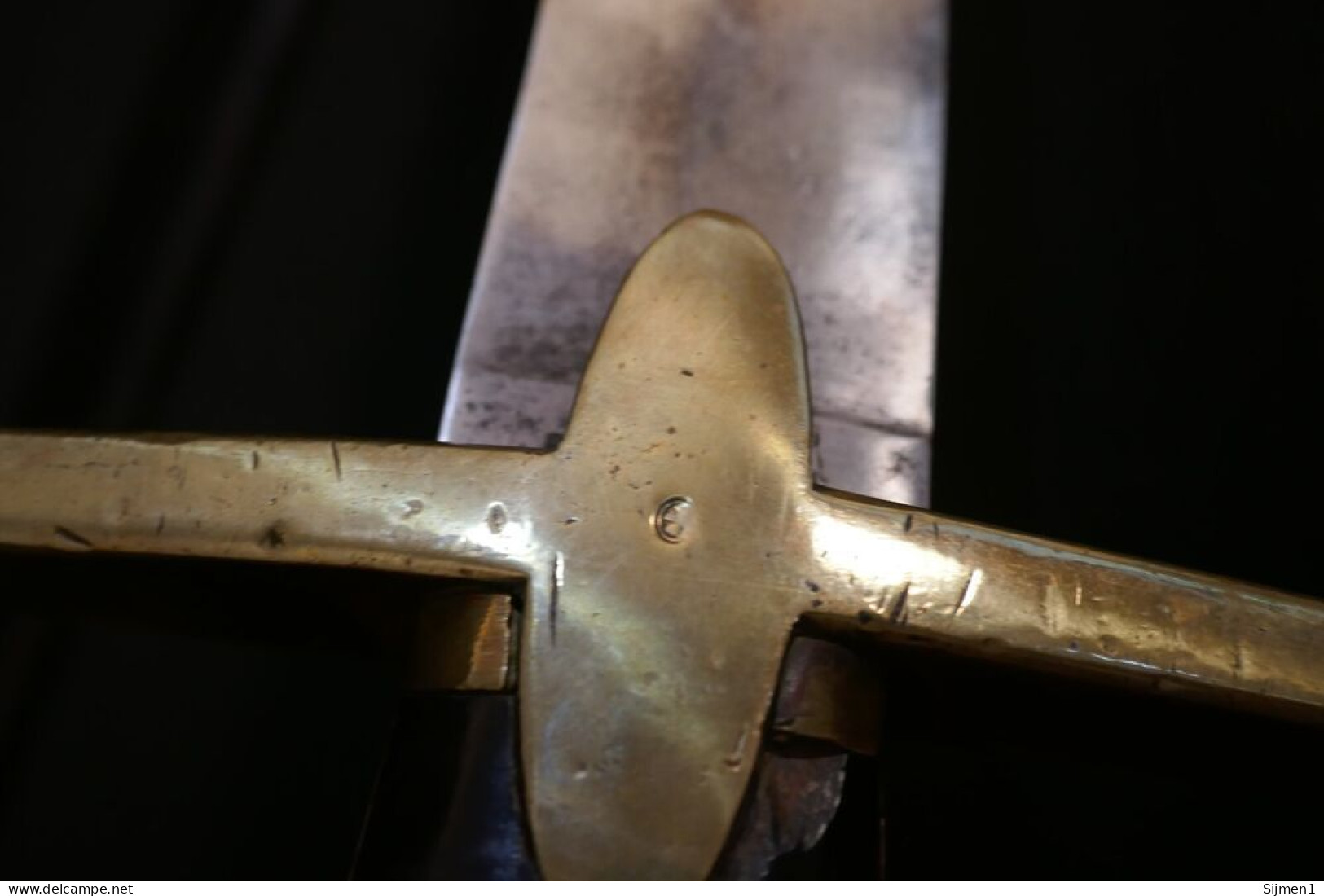 Antique Épée Napoléonienne Ingénieur Pionnier Allemand Sawback Sword 'Putch Sohn' & Fourreau