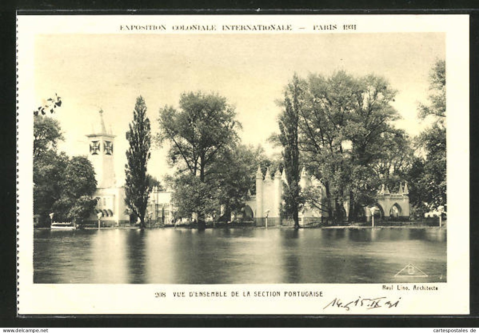 AK Paris, Exposition Coloniale Internationale 1931, Vue D`Ensemble De La Section Portugaise  - Ausstellungen