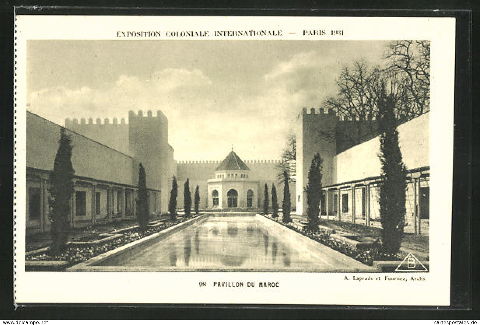 AK Paris, Exposition Coloniale Internationale 1931, Pavillon Du Maroc (Laprade Et Fournez, Archs.)  - Ausstellungen