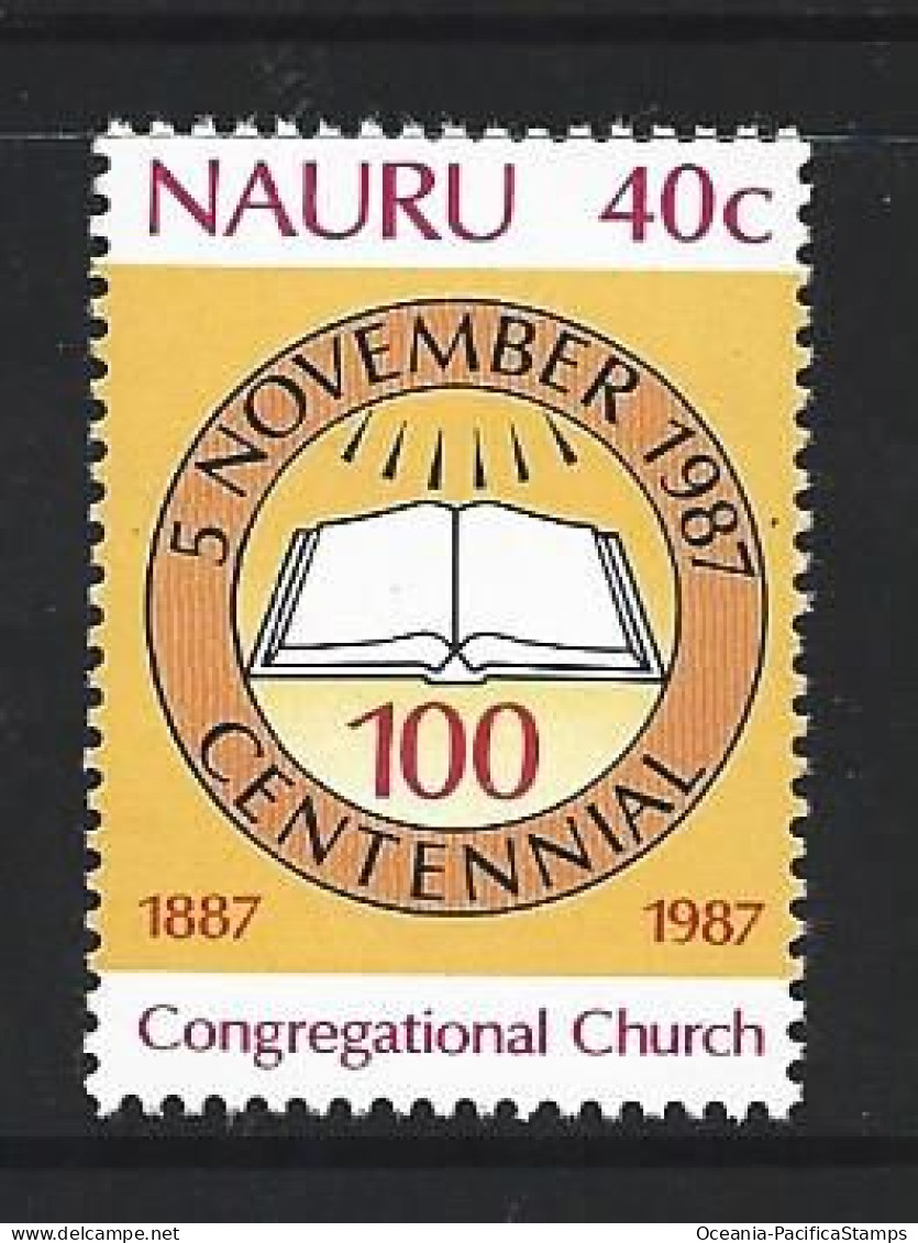 Nauru 1987 Congregational Church Single MNH - Nauru